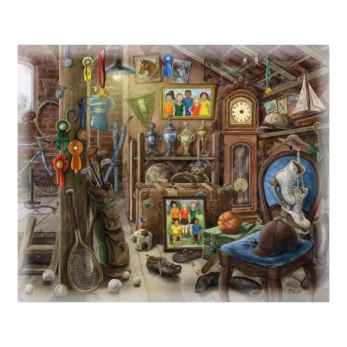 Escape Puzzle Le Grenier du Manoir - 99 pièces