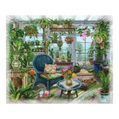 Escape Puzzle Le Jardin d'Hiver du Manoir - 99 pièces