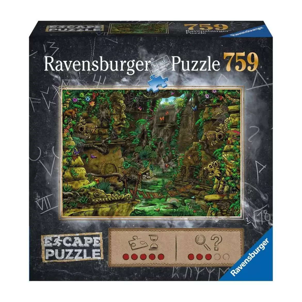 Escape Puzzle Temple Ankor Wat - 759 pièces