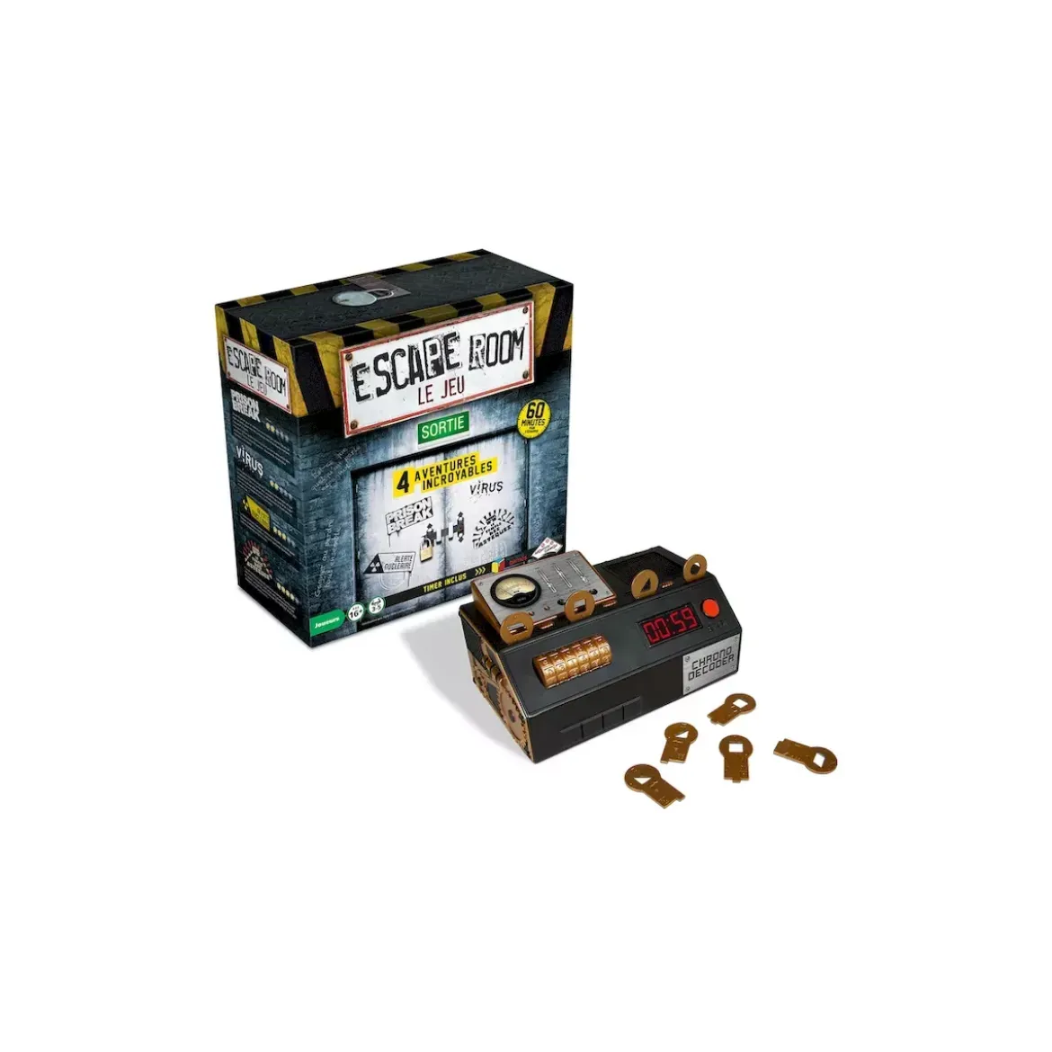 Escape Room Le Jeu - 4 aventures