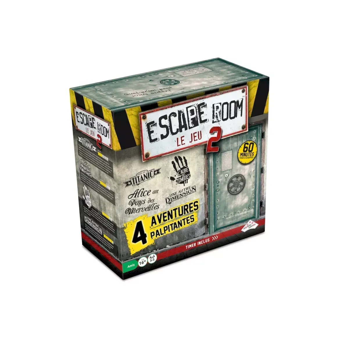 Escape Room Le Jeu 2 - 4 aventures