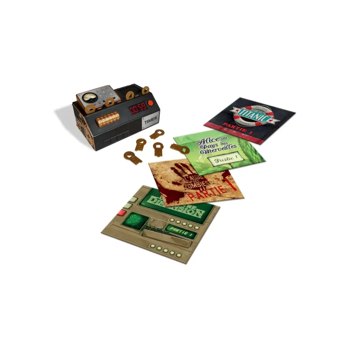 Escape Room Le Jeu 2 - 4 aventures
