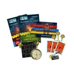 Exit Calendrier de l'Avent : A La Poursuite du Livre d'Or