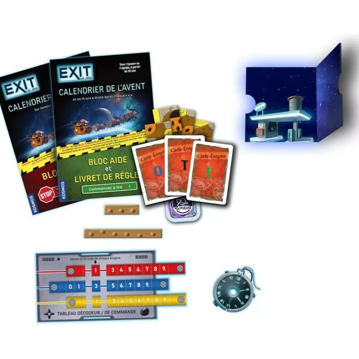 Exit Calendrier de l'Avent : La Course Intergalactique