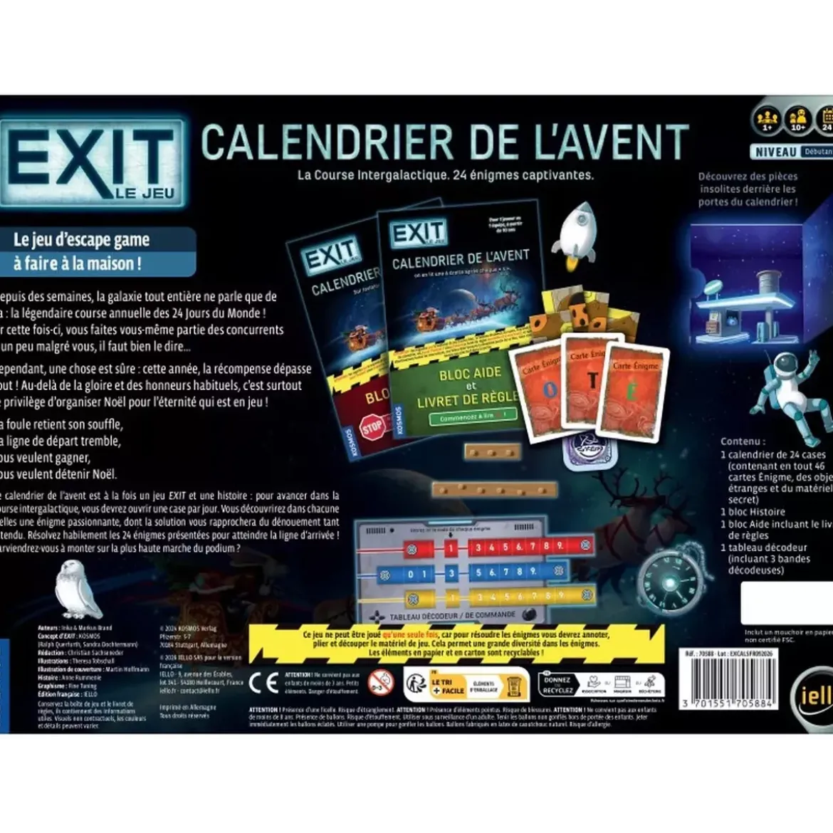 Exit Calendrier de l'Avent : La Course Intergalactique