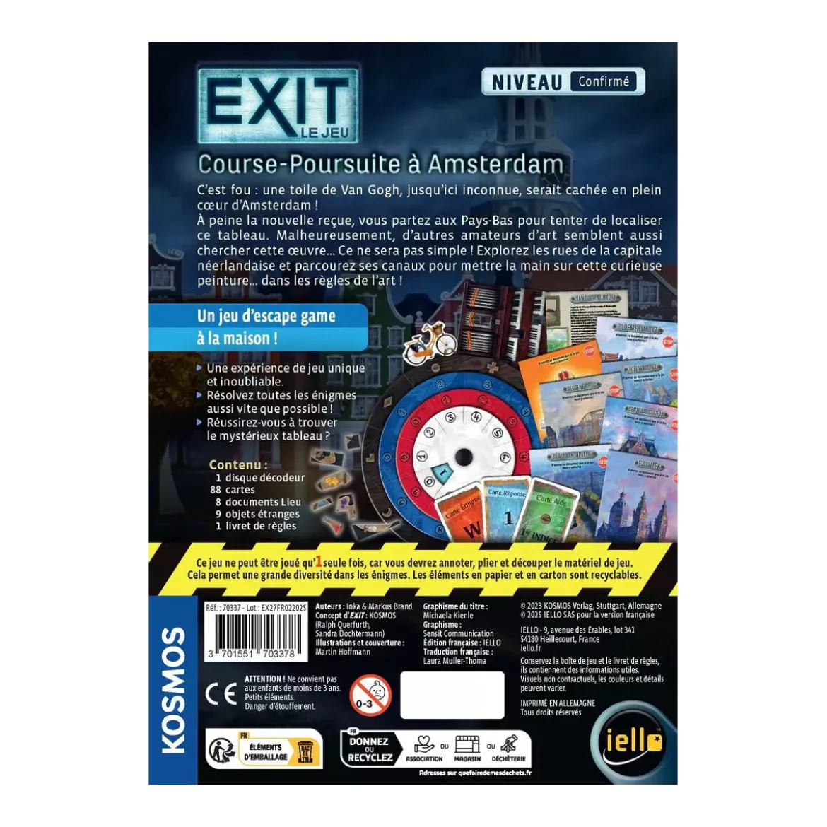 Exit : Course-Poursuite à Amsterdam