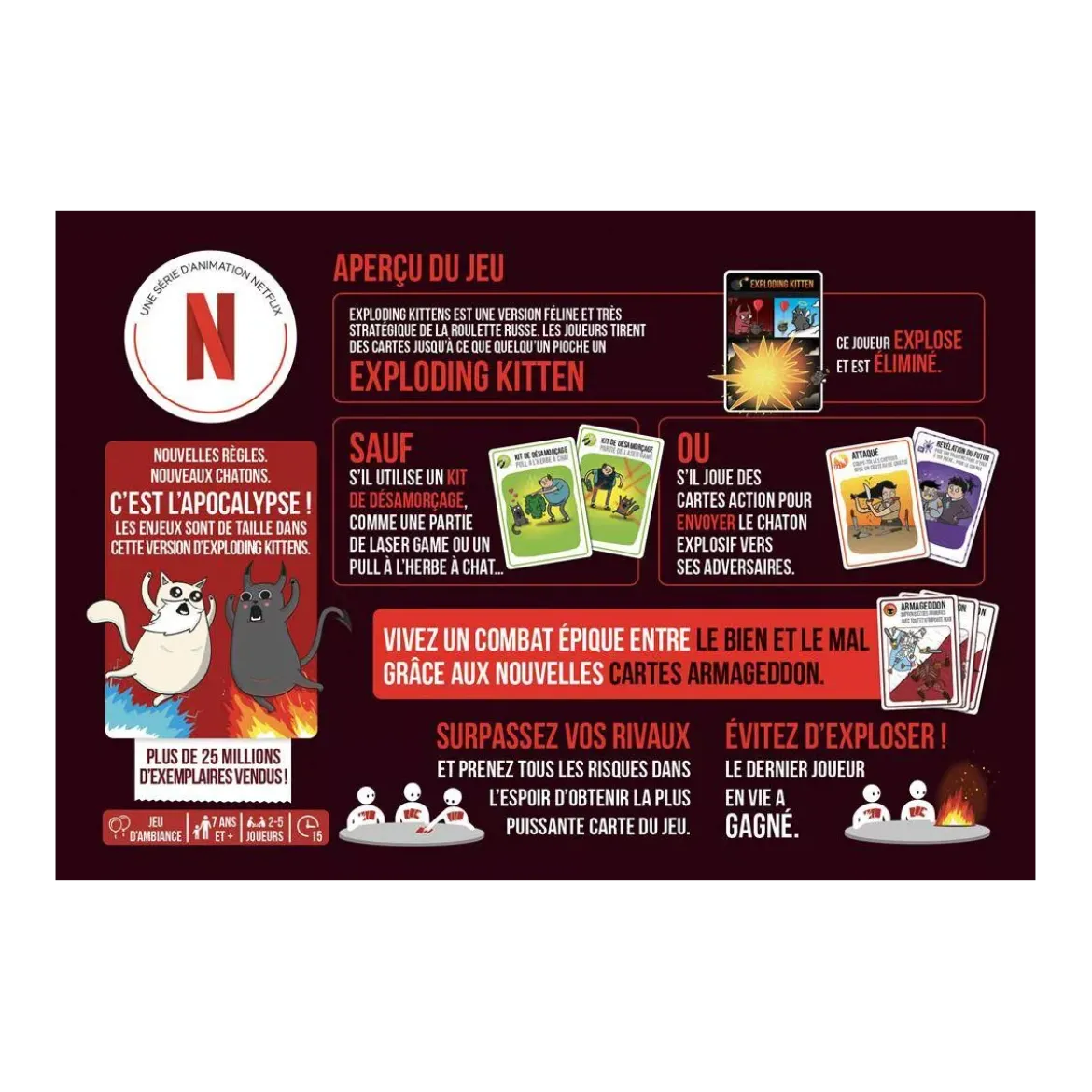Exploding Kittens : Bien vs Mal