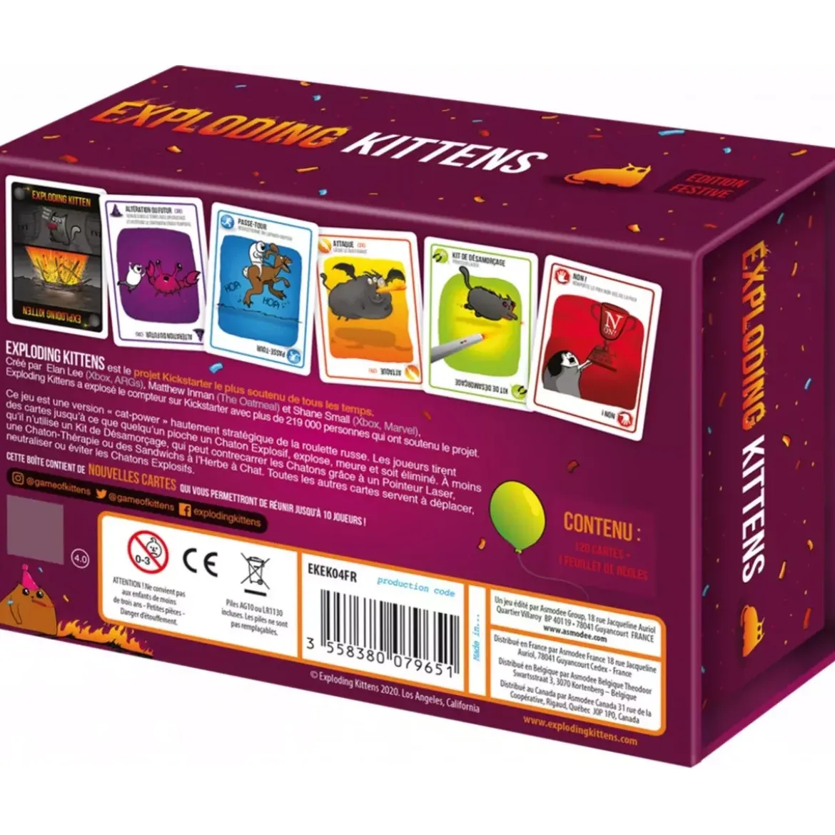 Exploding Kittens : Édition Festive