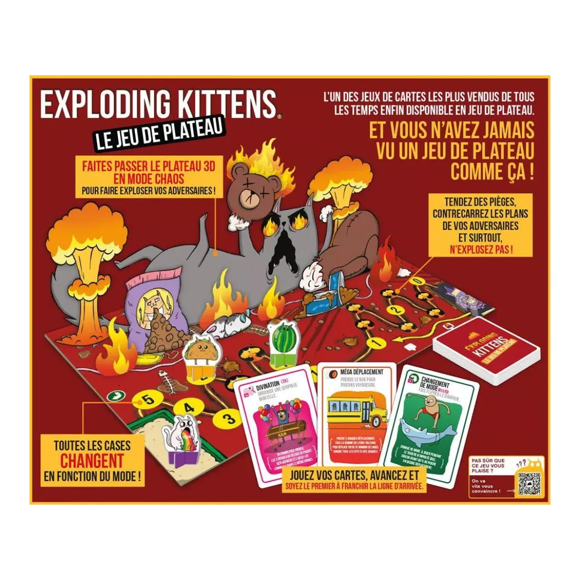 Exploding Kittens : Le jeu de plateau