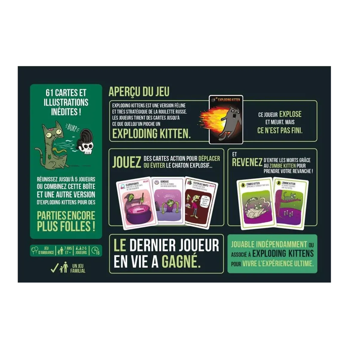 Exploding Kittens : Zombie Kittens