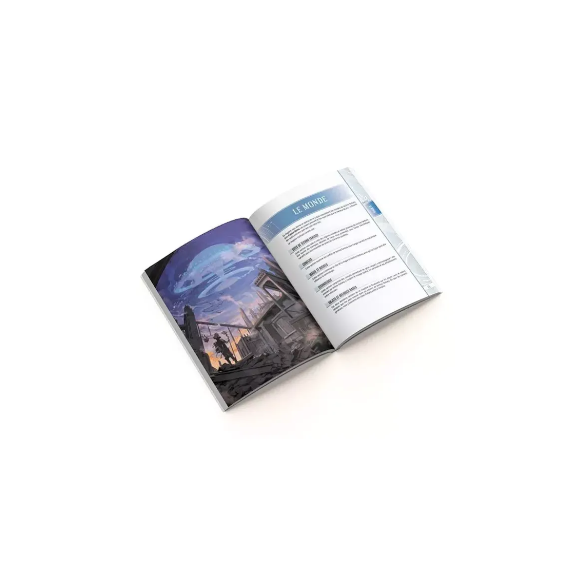 Fabula Ultima : Atlas de Techno Fantasy