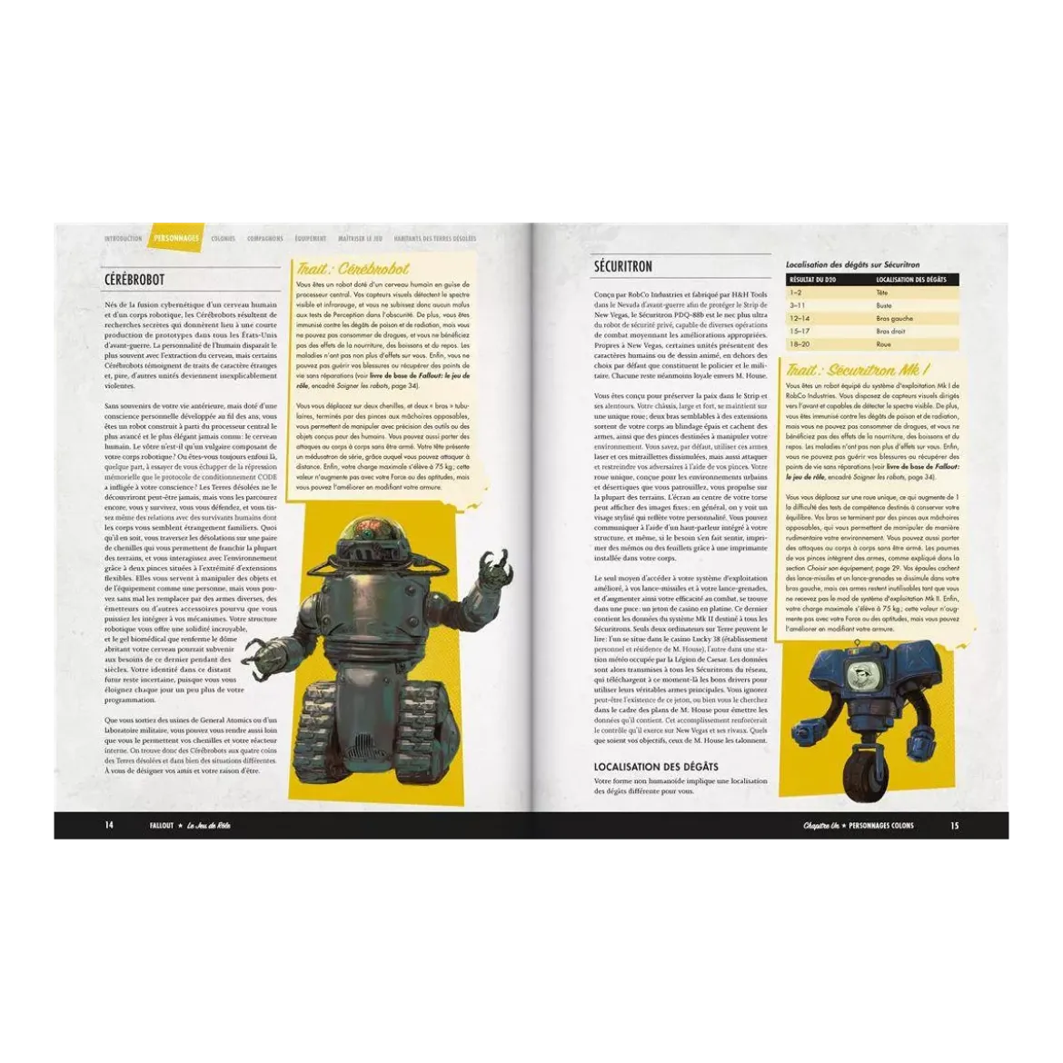 Fallout - Le Jeu de Rôle : Le Guide des Colonies