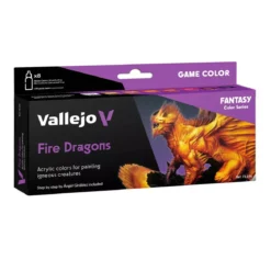 Fantasy Color Series 8 Fire Dragons - Peinture