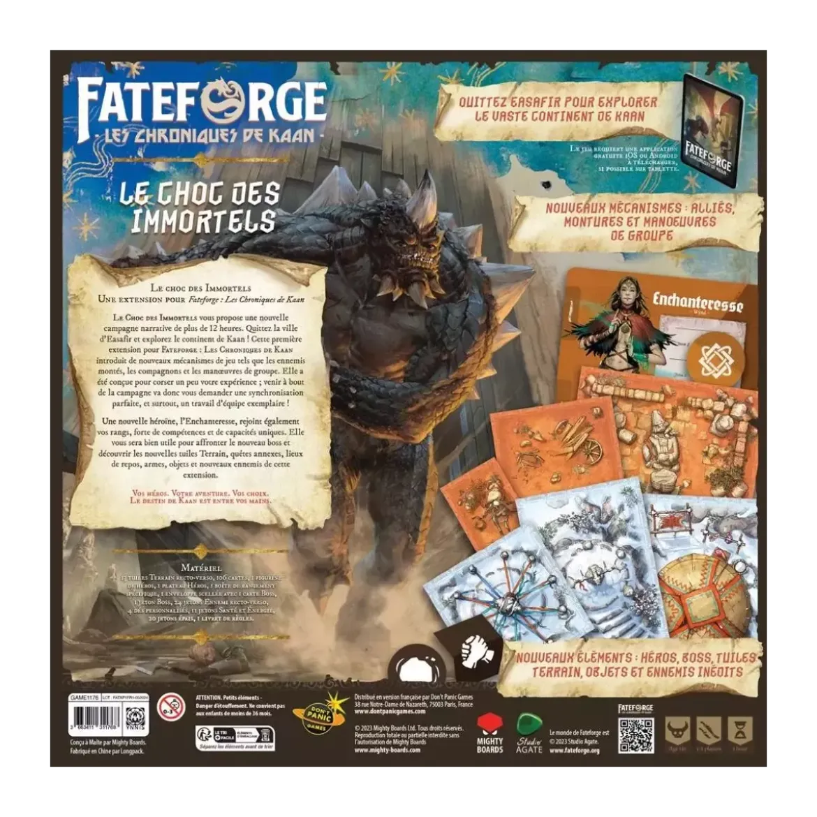 Fateforge : Le Choc des Immortels - Extension