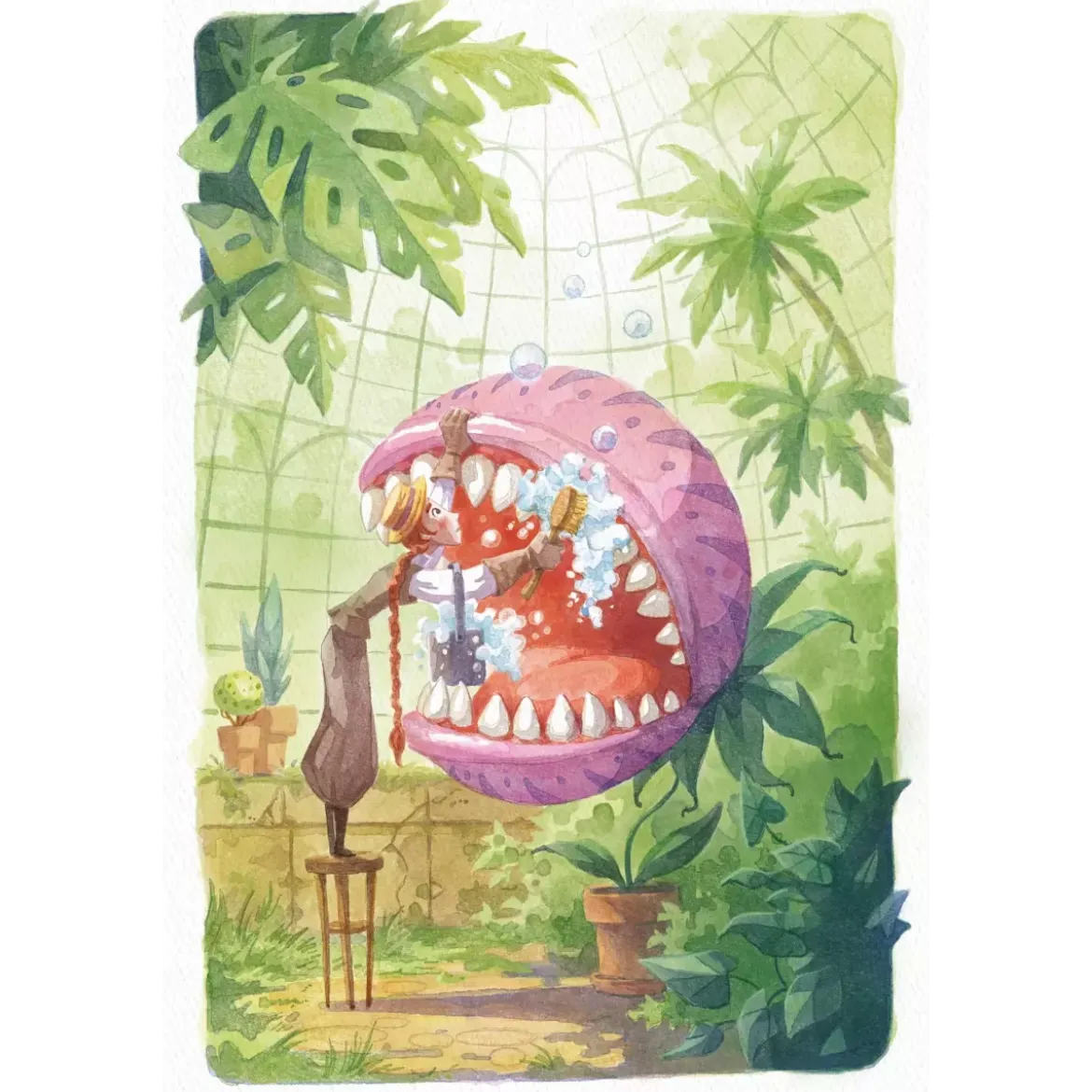 Fil rouge - Un Curieux Jardin