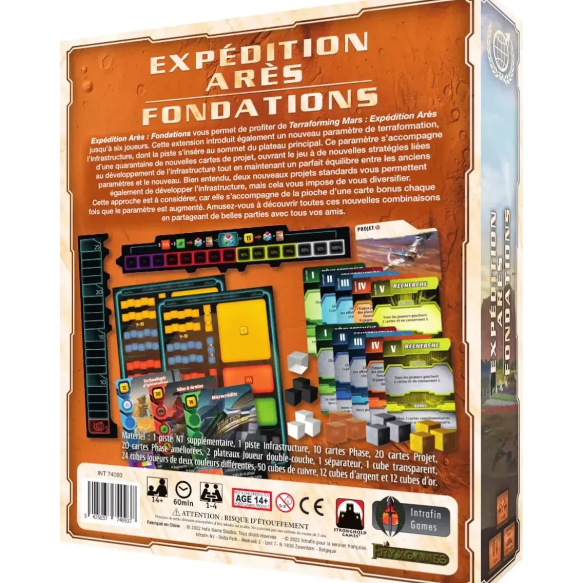 Fondations - Extension Terraforming Mars : Expédition Arès