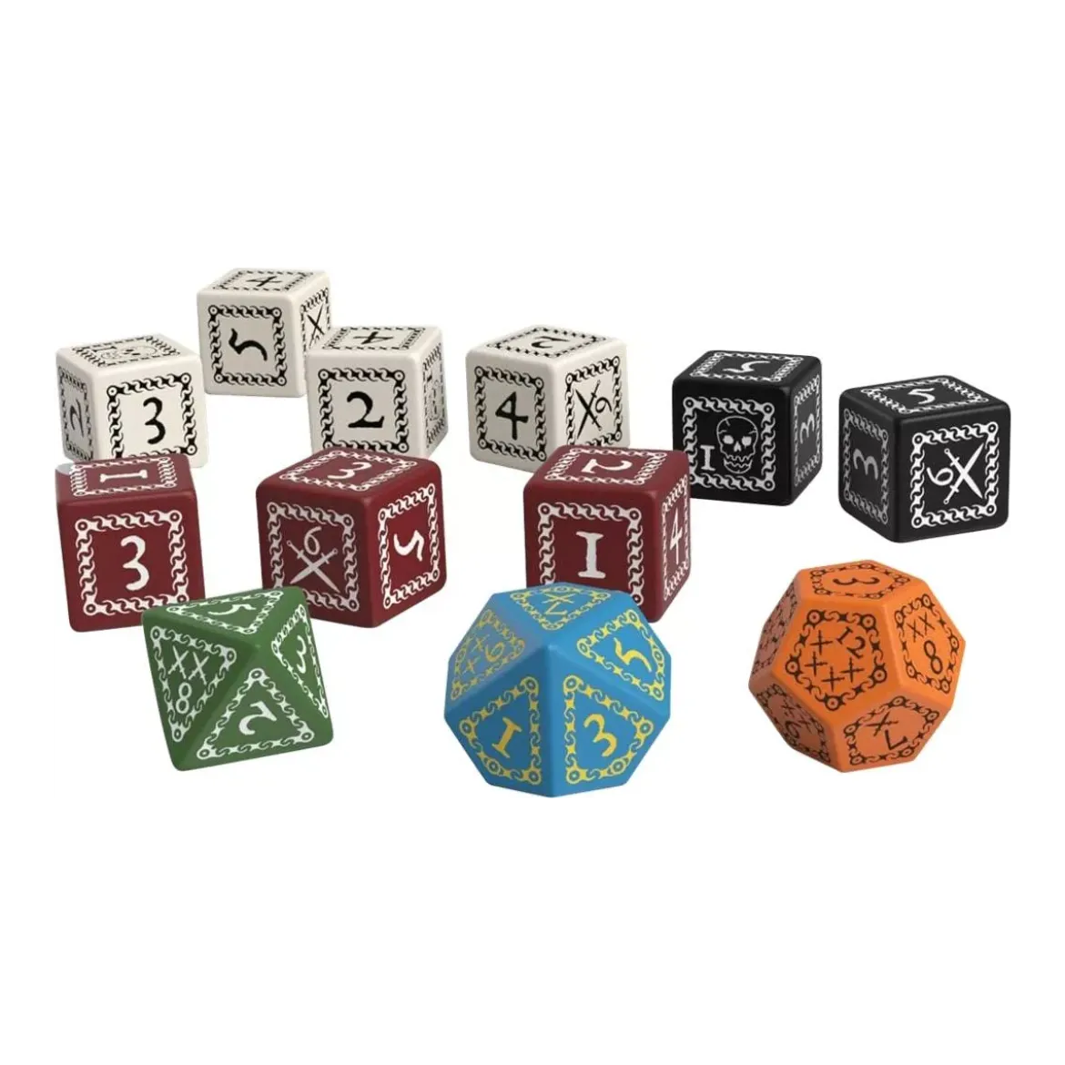 Forbidden Lands : Set de Dés