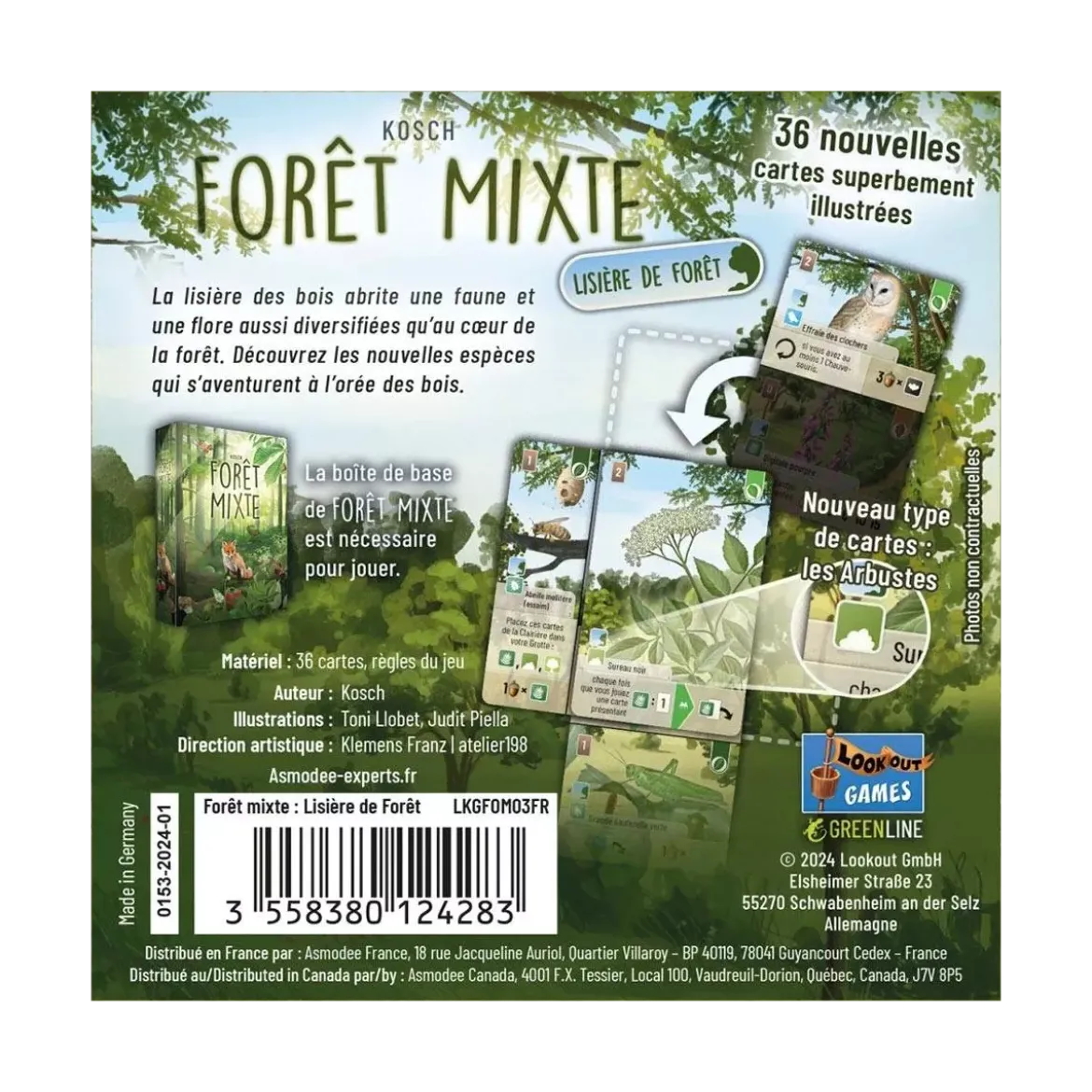 Forêt Mixte : Lisière de Forêt - Extension