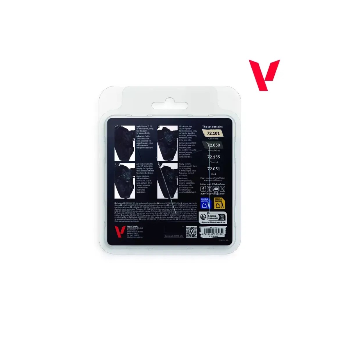 Game Color Set Black- Peinture