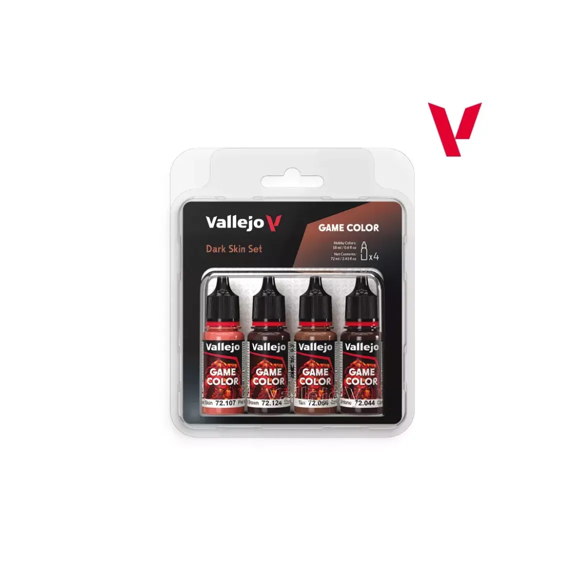 Game Color Set Dark Skin - Peinture