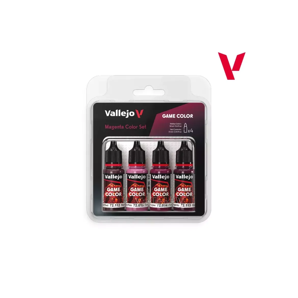 Game Color Set Magenta - Peinture