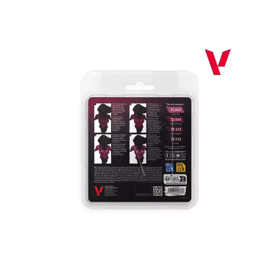 Game Color Set Magenta - Peinture