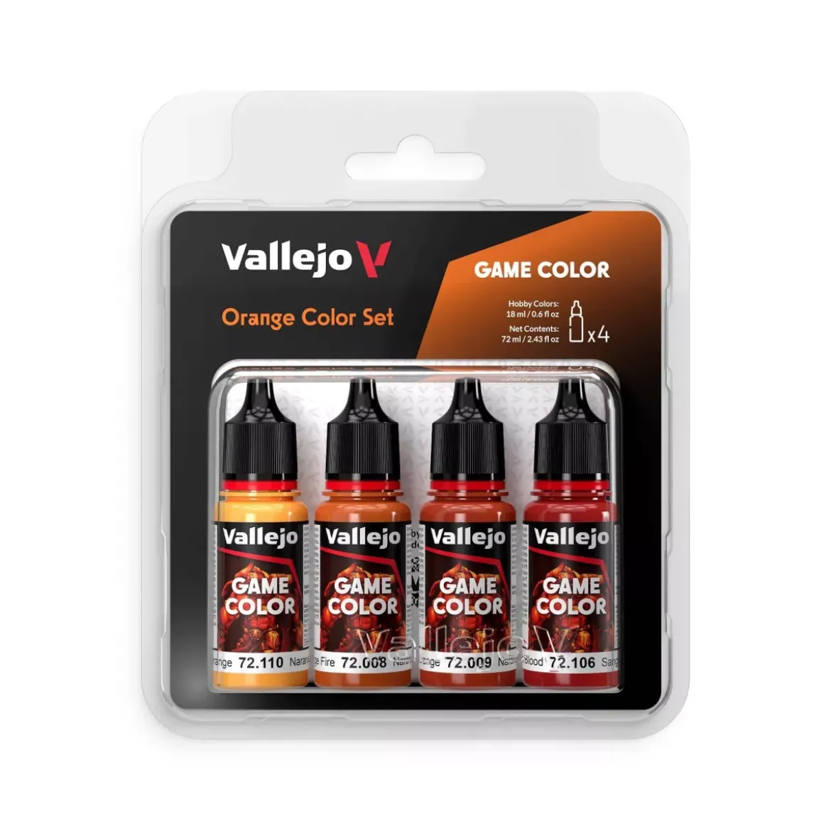 Game Color Set Orange - Peinture