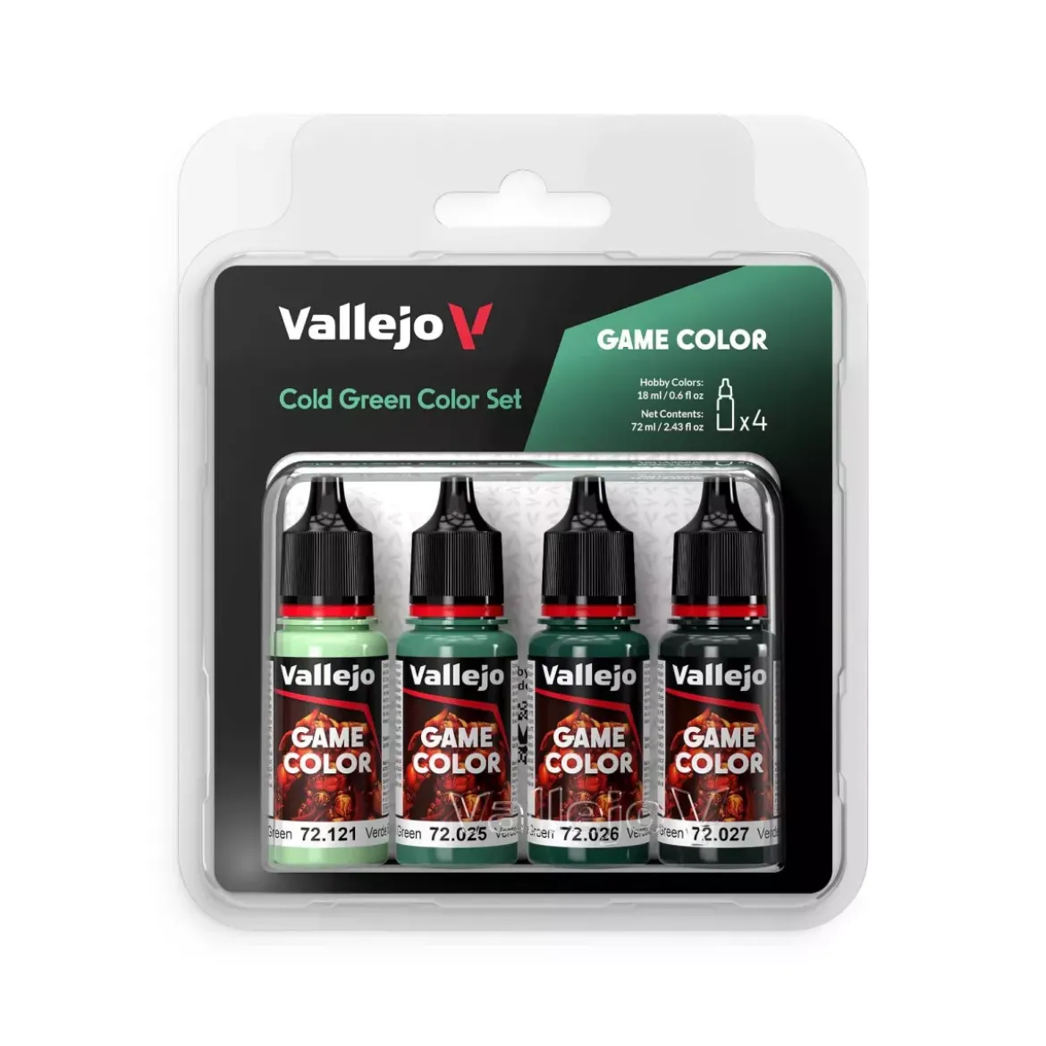 Game Color Set Vert Froid - Peinture