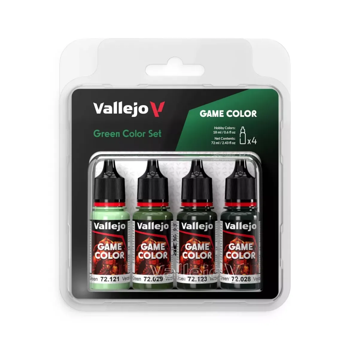 Game Color Set Vert - Peinture