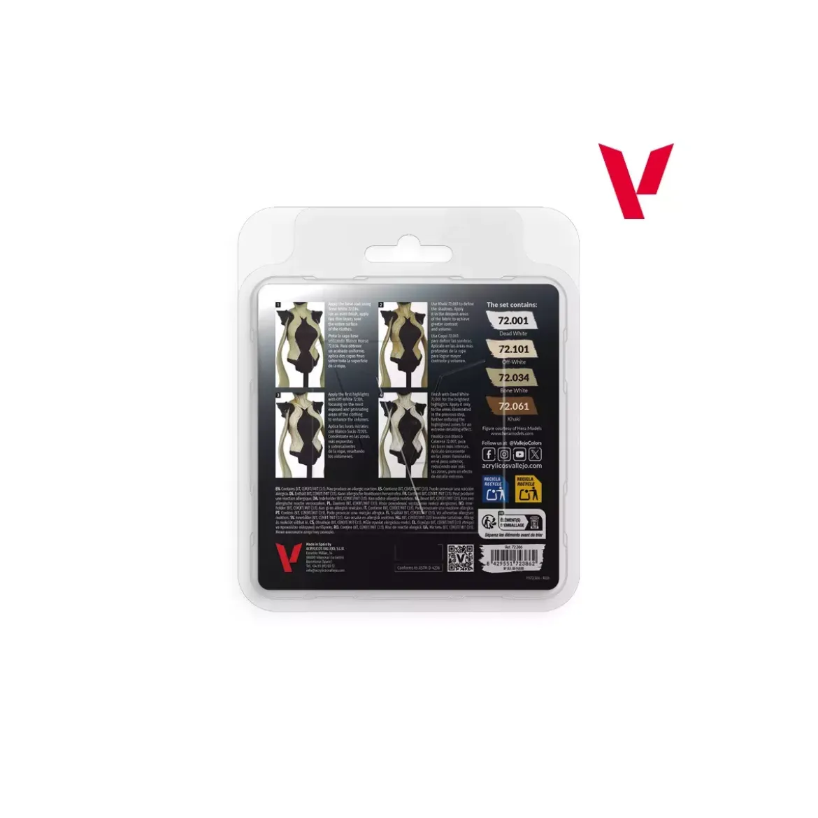Game Color Set White - Peinture