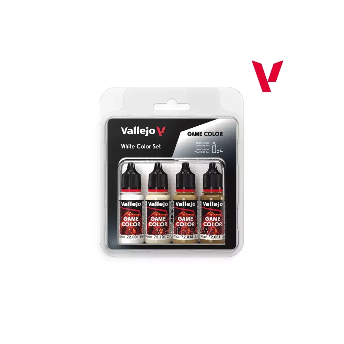 Game Color Set White - Peinture