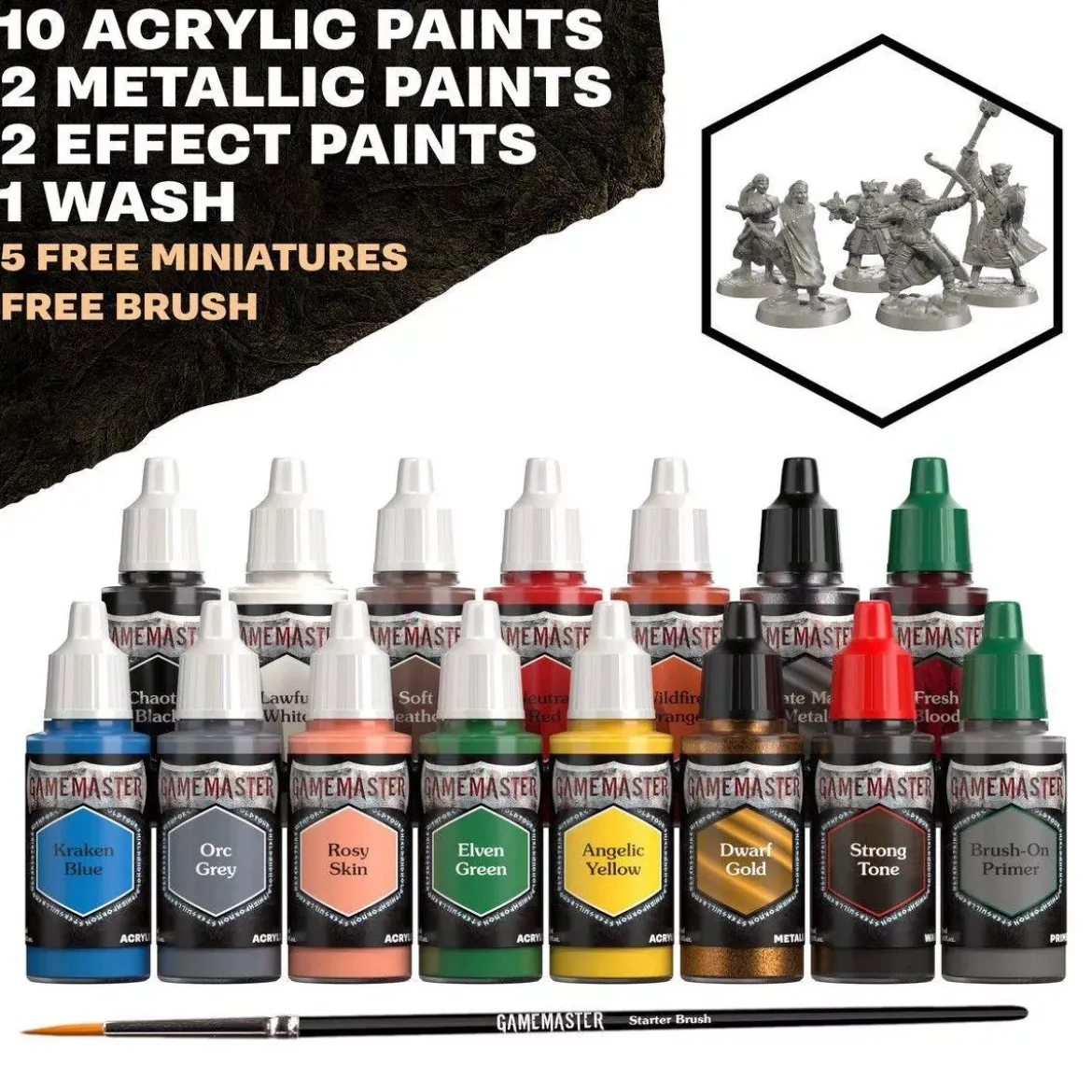 Gamemaster : Adventure Starter Role-Playing Paint Set