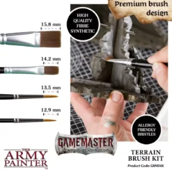 Gamemaster : Terrain Brush Kit - Pinceaux