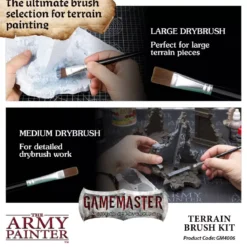 Gamemaster : Terrain Brush Kit - Pinceaux