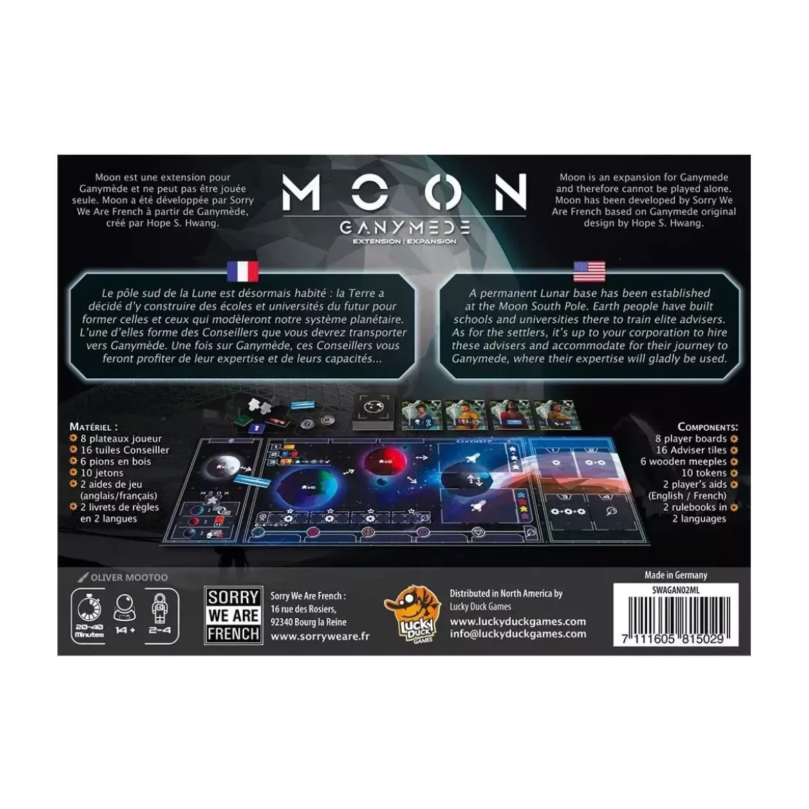 Ganymède : Moon - Extension