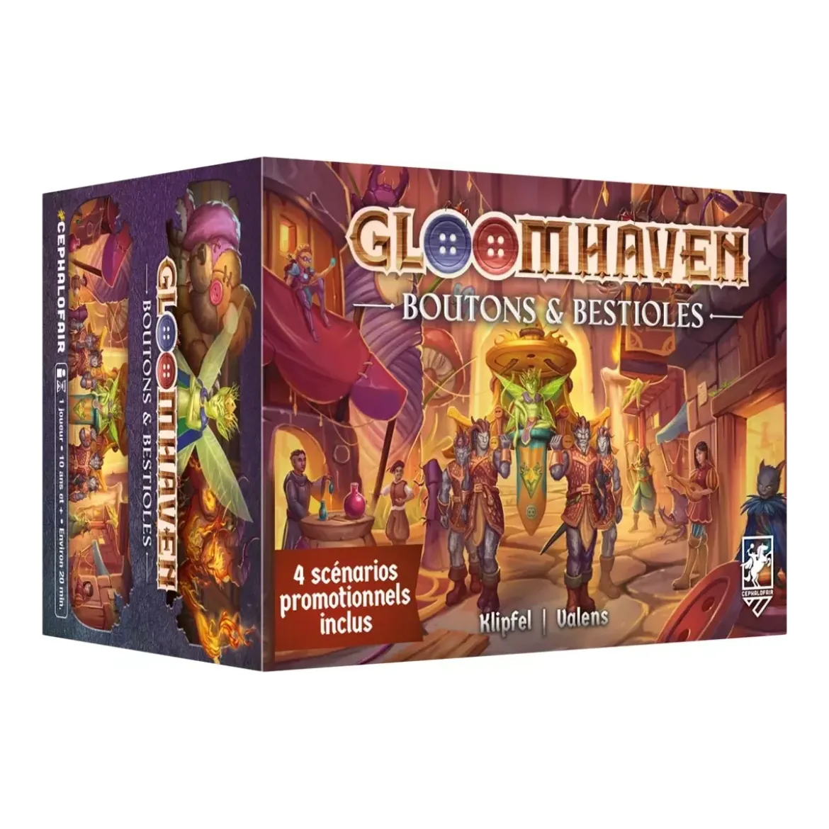 Gloomhaven Boutons & Bestioles