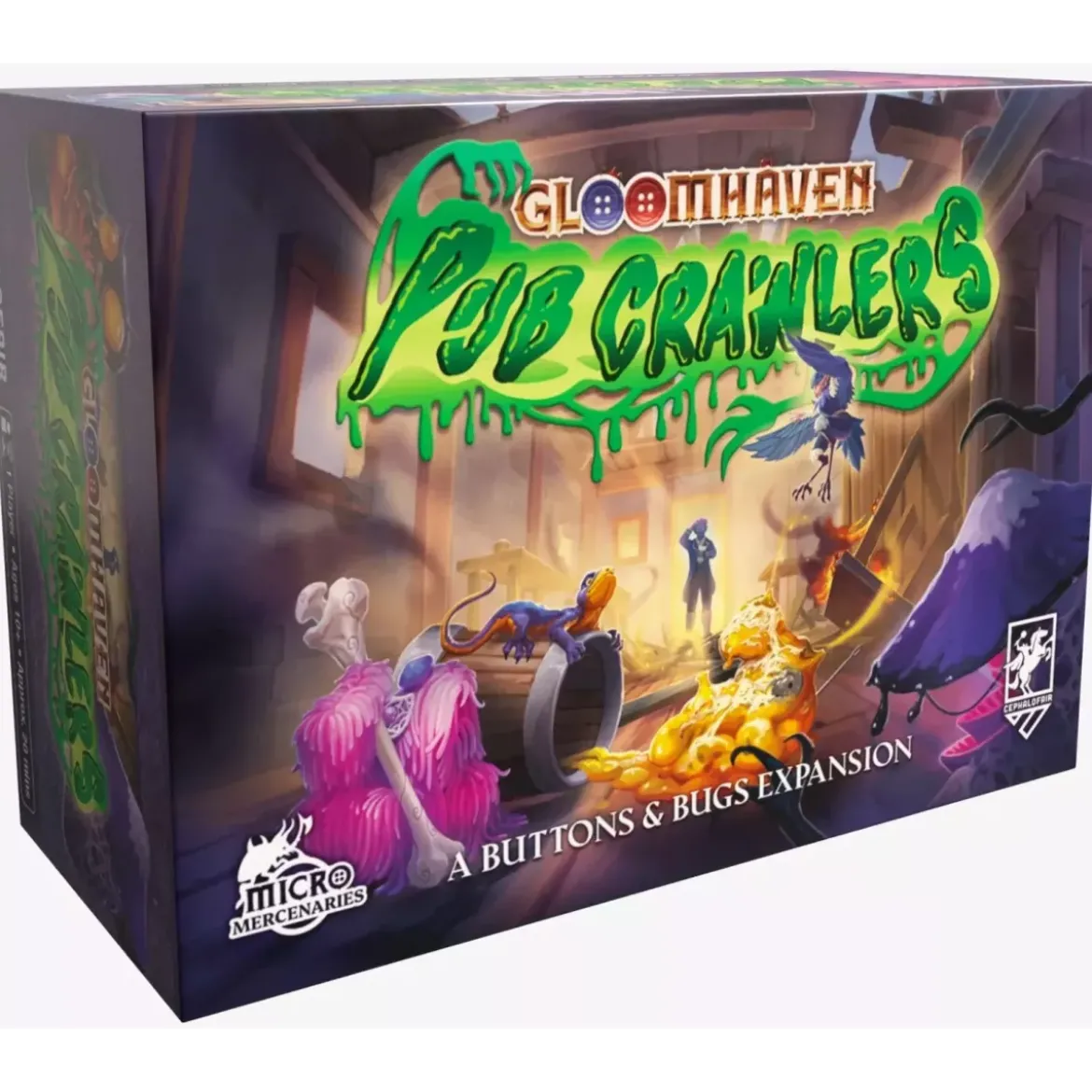 Gloomhaven Buttons & Bugs : Pub Crawlers - Extension - Version Anglaise