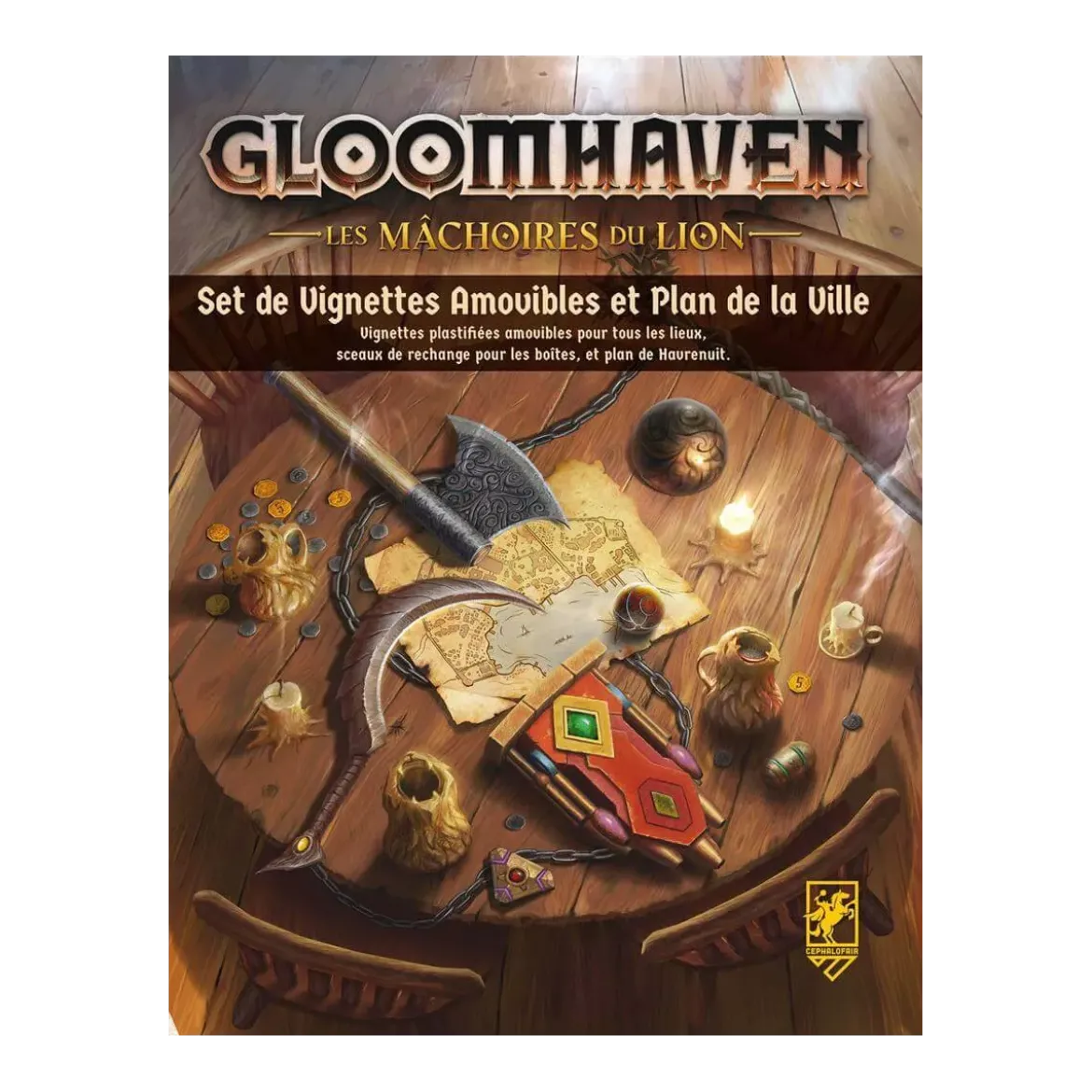 Gloomhaven Les mâchoires du Lion : Set de vignettes amovibles - Extension