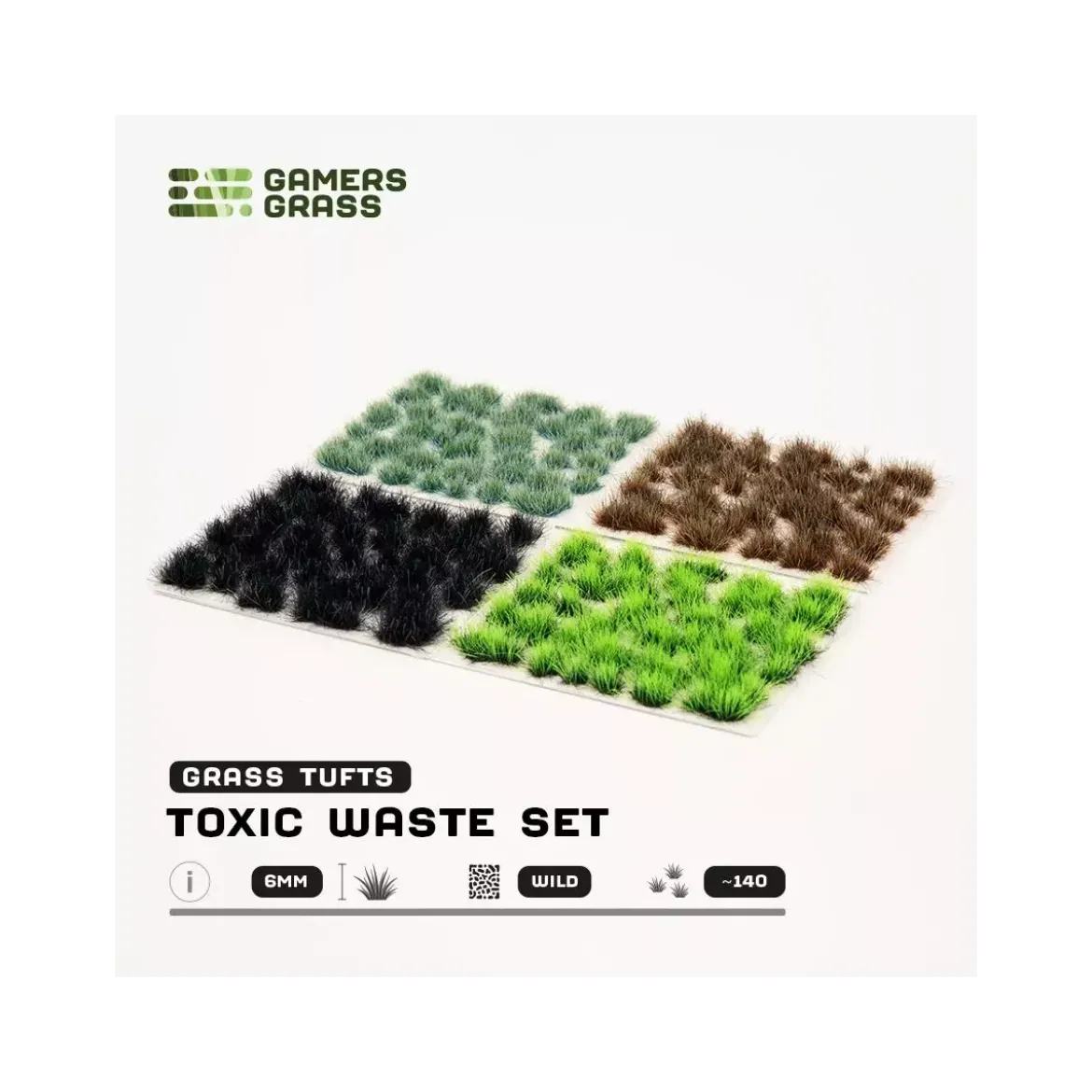 Grass Tuft - Set : Toxic Waste - Gamers Grass