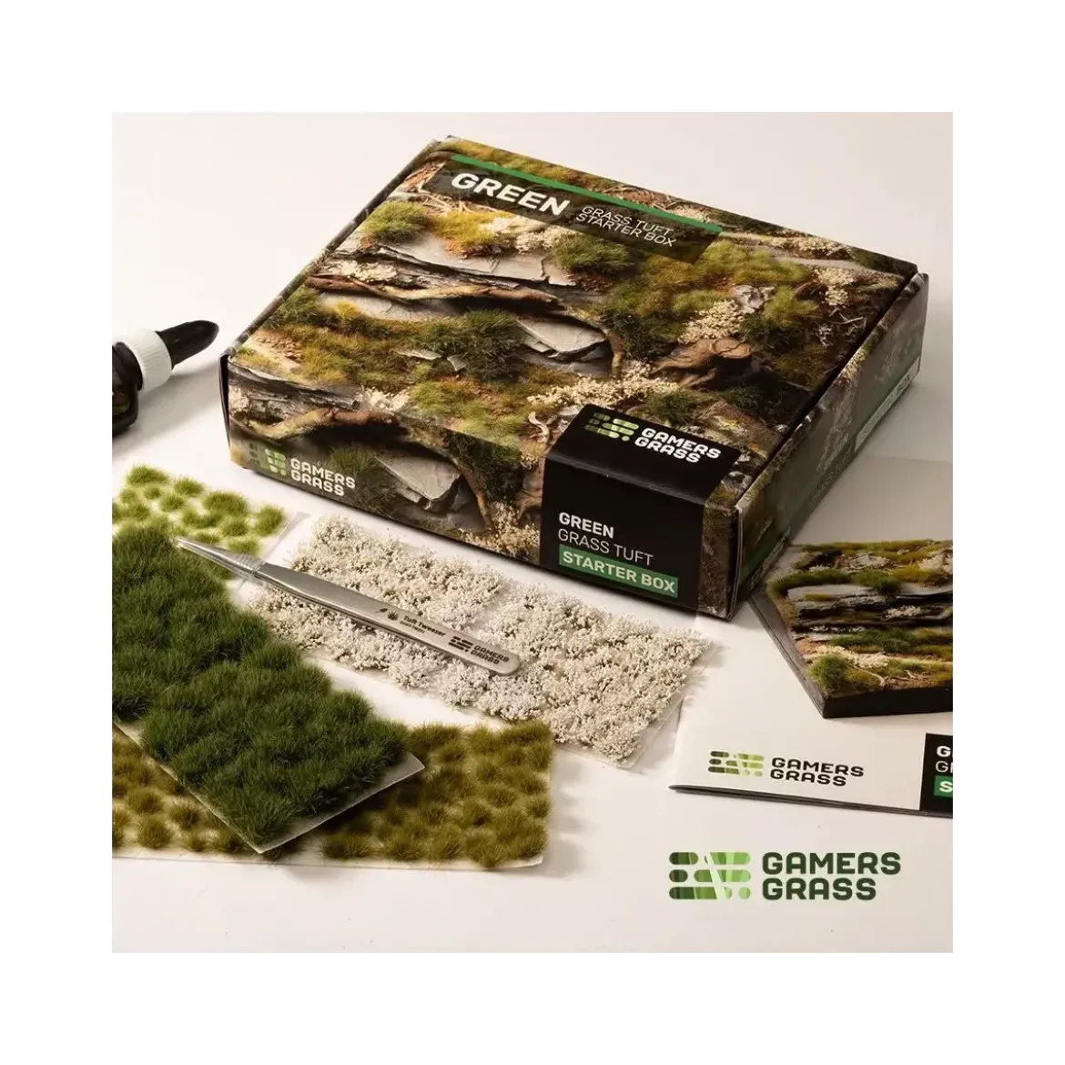 Grass Tuft - Starter Box : Green Grass - Gamers Grass