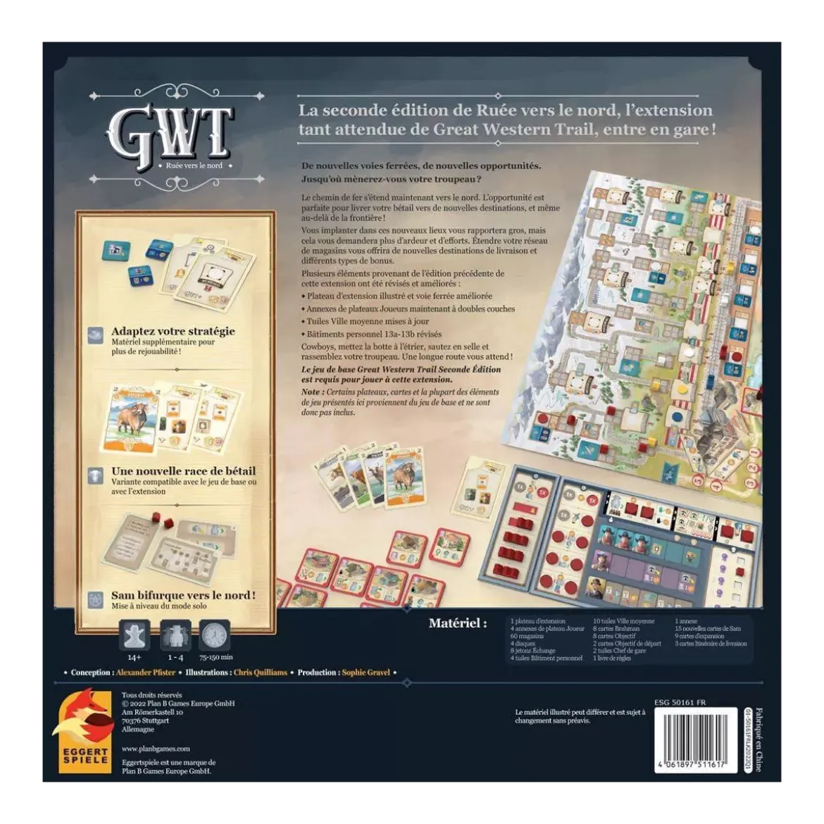 Great Western Trail : Ruée vers le Nord - Extension