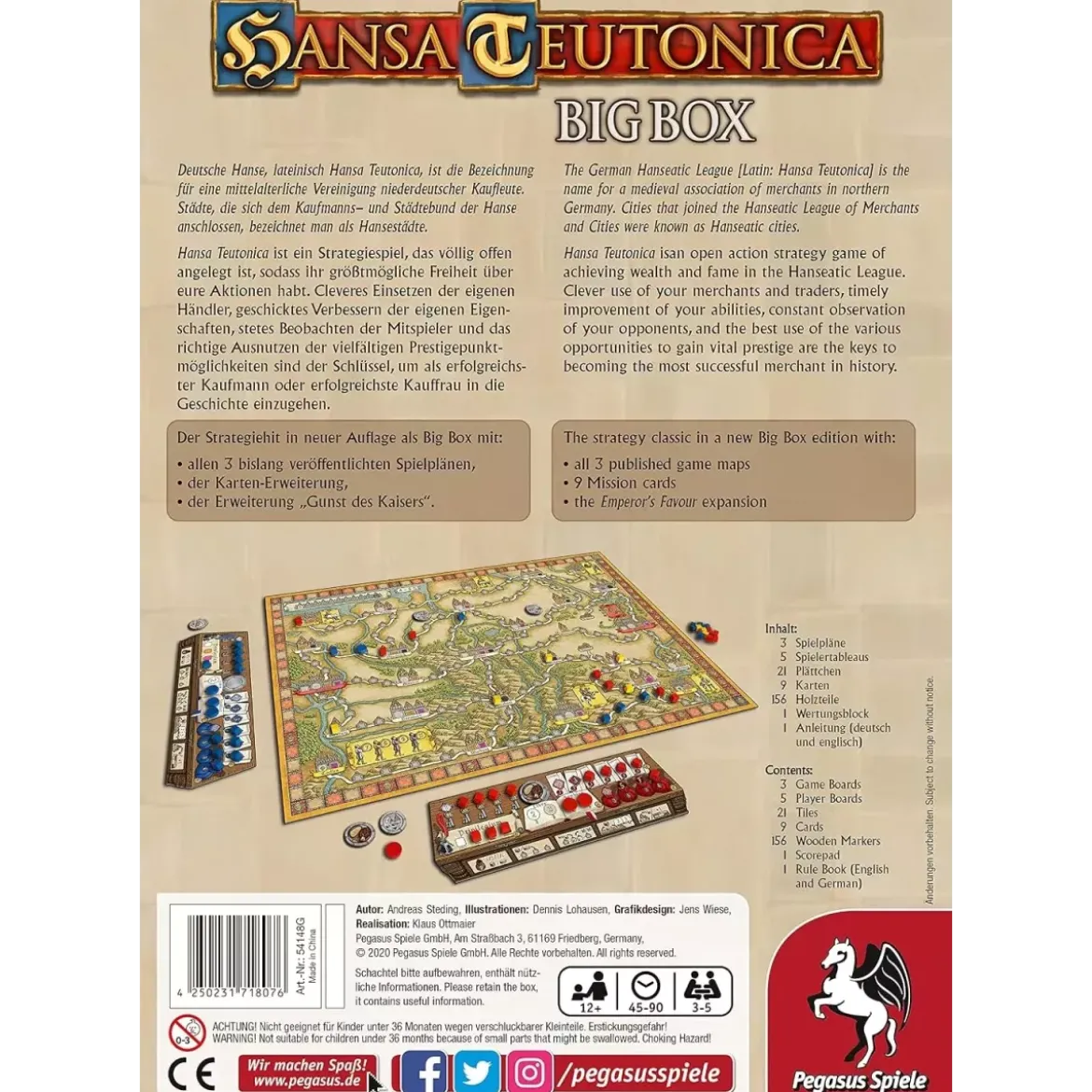 Hansa Teutonica - Big Box - Version Anglaise