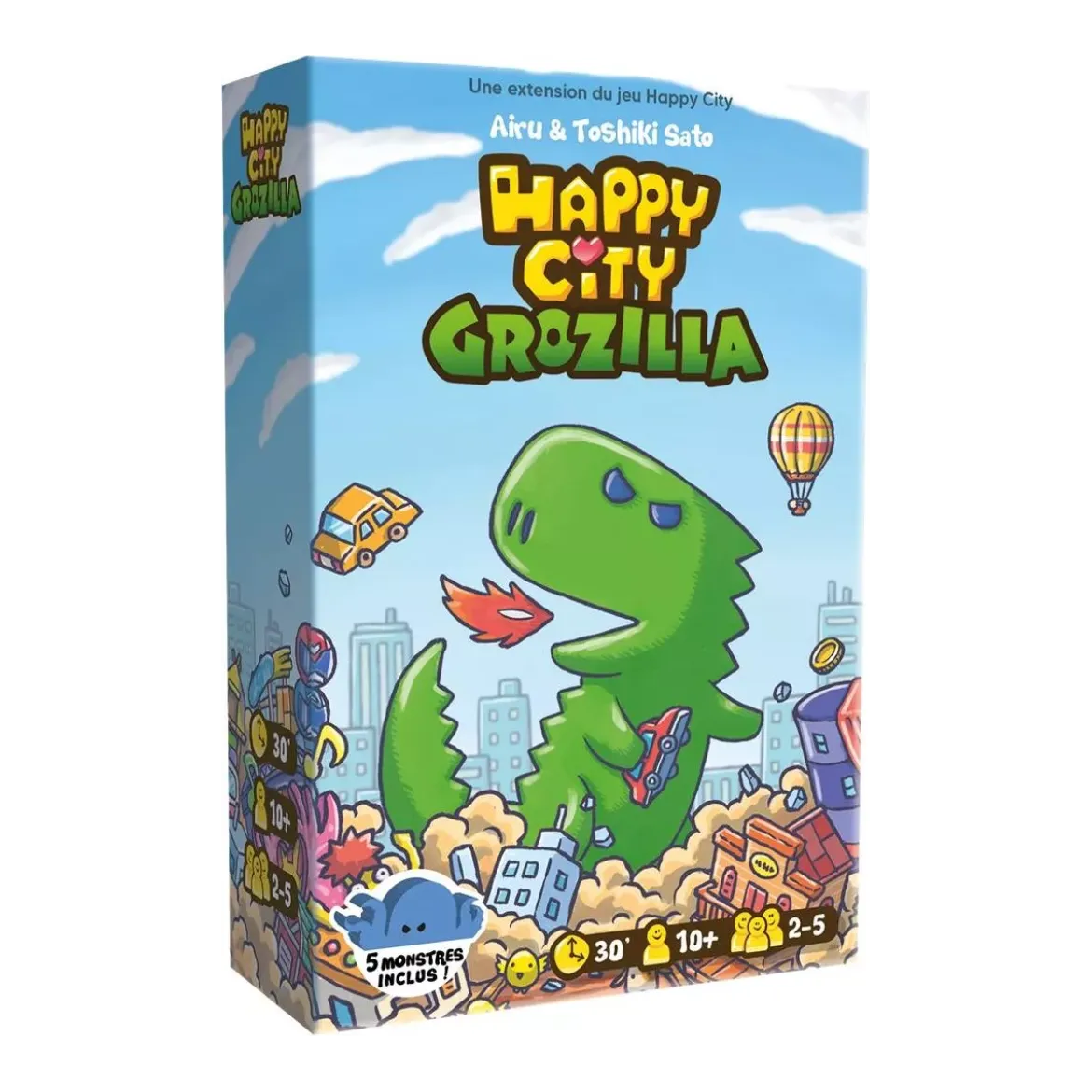Happy City : Grozilla - Extension