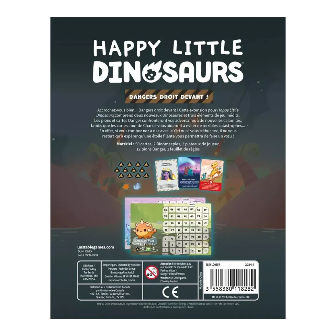 Happy Little Dinosaurs : Dangers Droit Devant - Extension