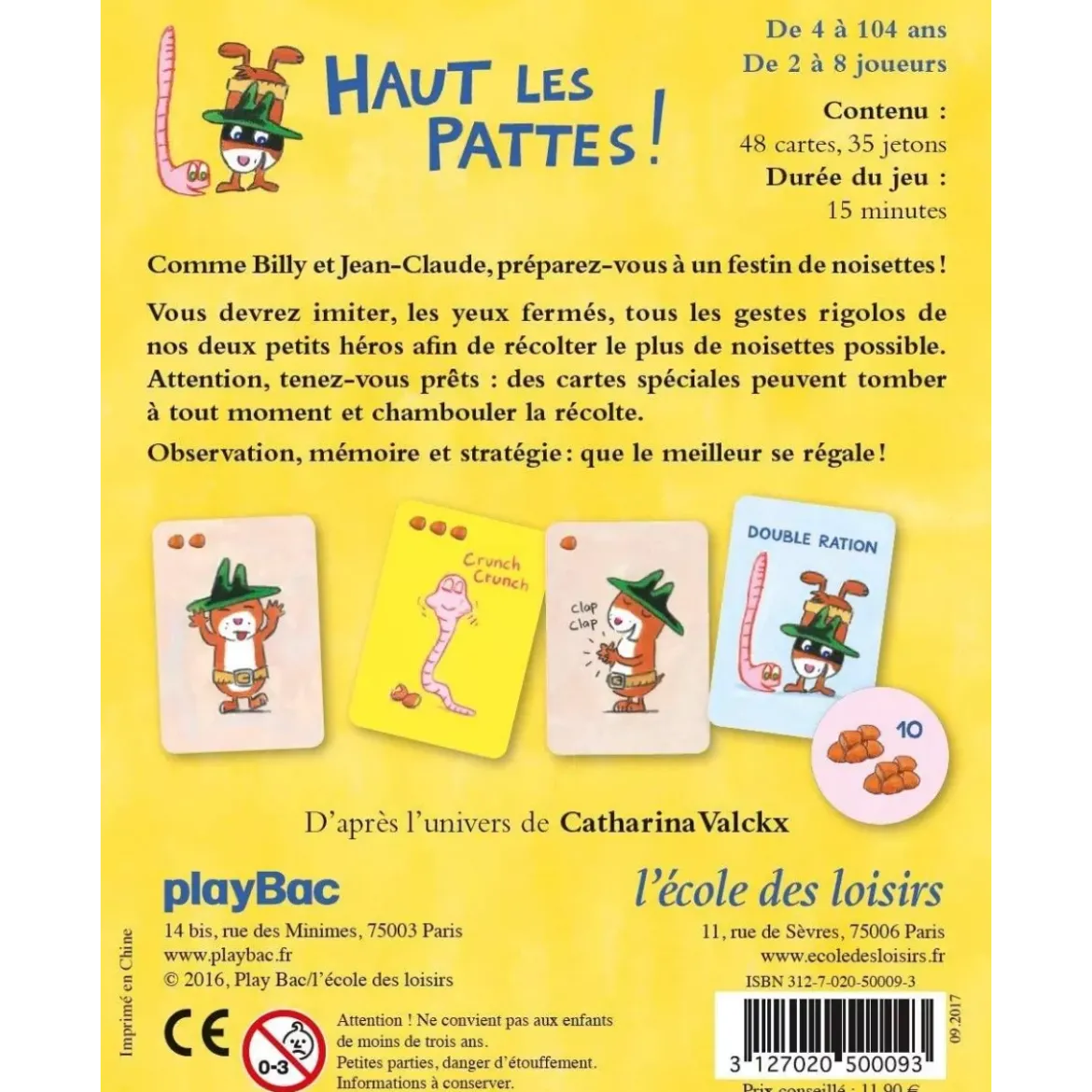 Haut les pattes !