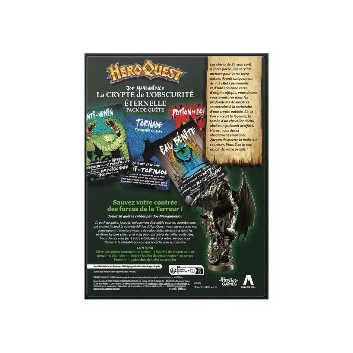 HeroQuest : La Crypte de l'Obscurité Éternelle - Extension
