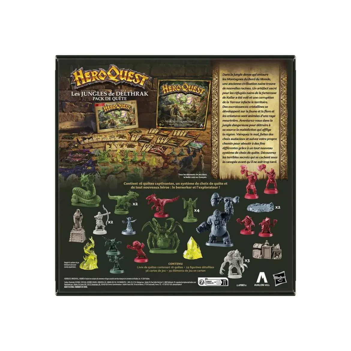 HeroQuest : Les Jungles De Delthrak - Extension