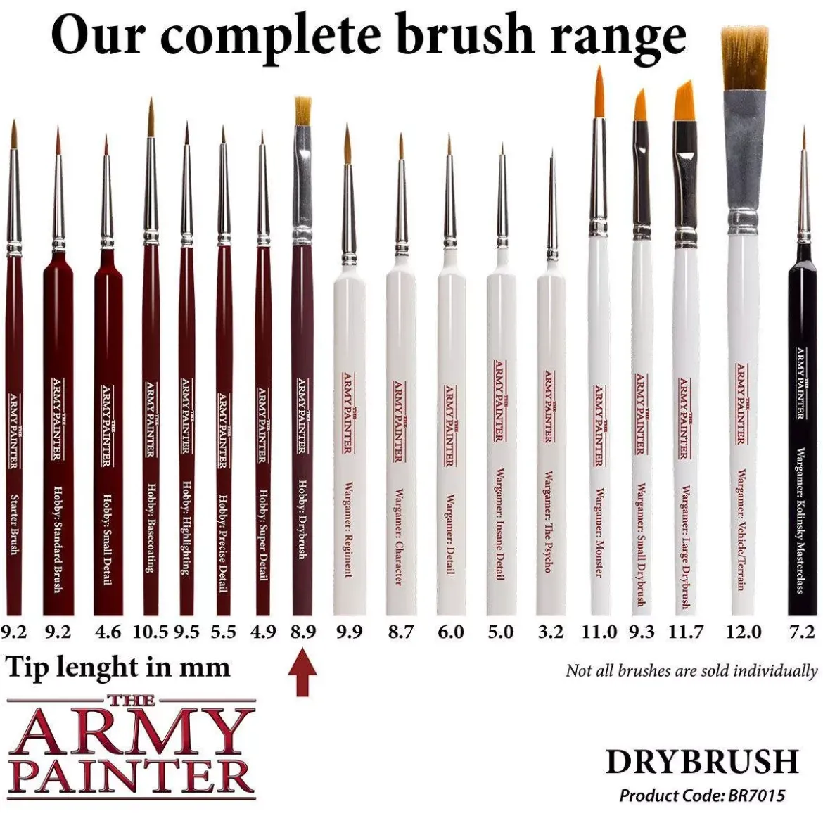 Hobby Brush : Drybrush - Pinceaux