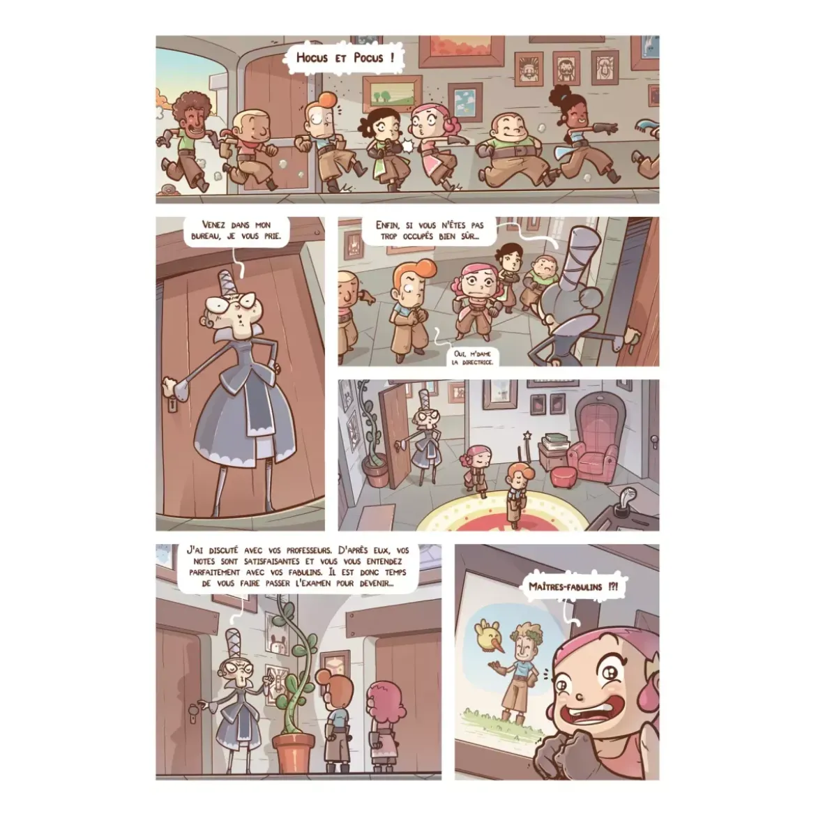 Hocus & Pocus - l’Épreuve des Fabulins : La BD dont vous êtes le héros