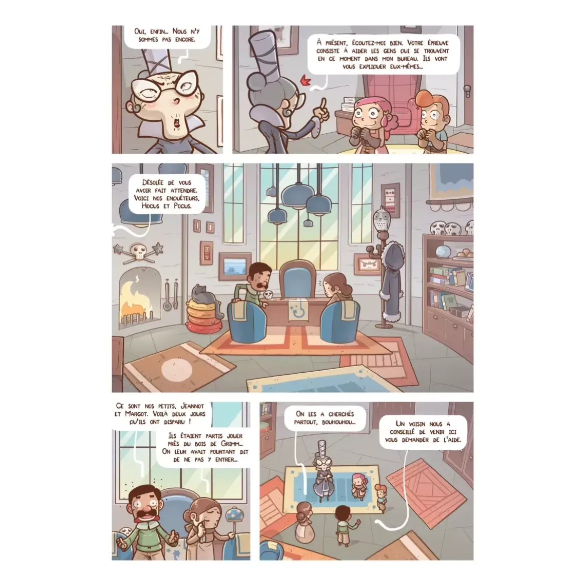 Hocus & Pocus - l’Épreuve des Fabulins : La BD dont vous êtes le héros